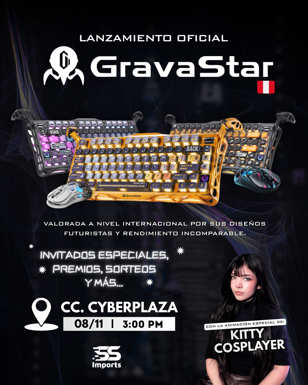 Imagen Lanzamiento Oficial GravaStar